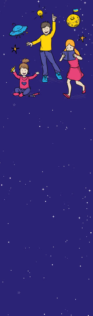 Noosphere Children's Day background