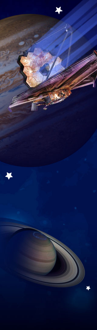 solar system background