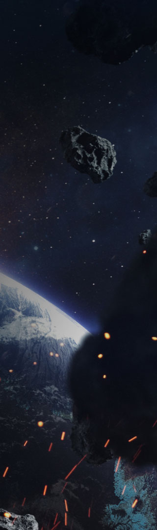 Living with space debris. Lecture & Q&At background
