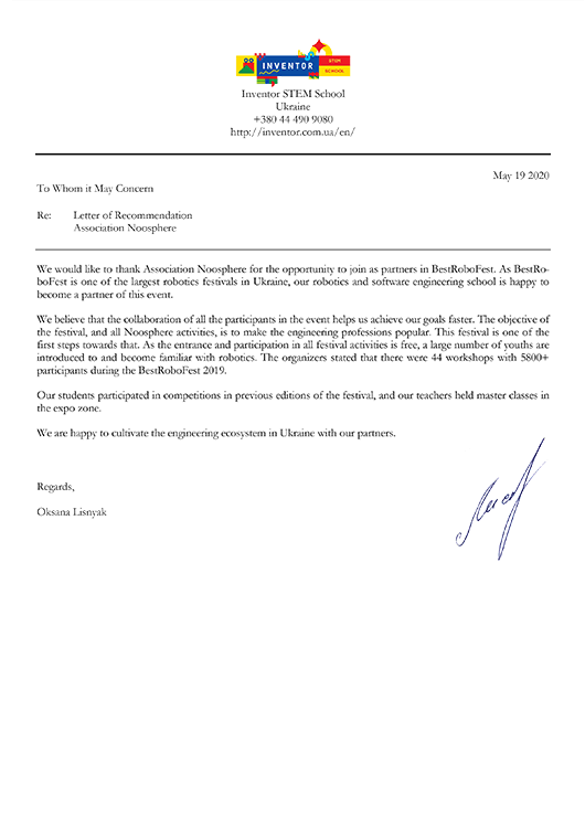 letter