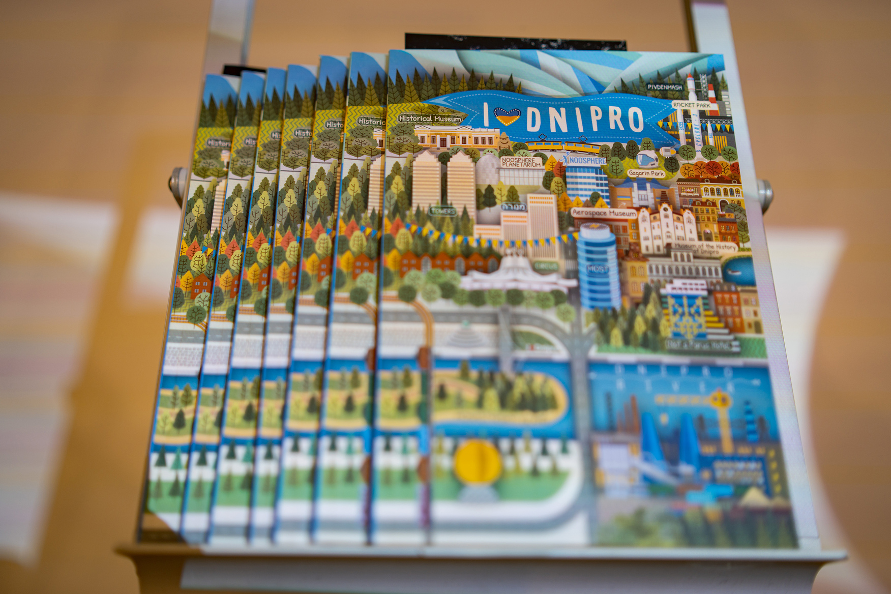 With love for Dnipro: Noosphere publishes a book about its hometown
